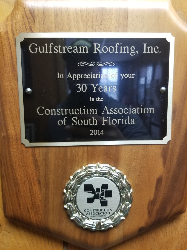 Construction Association of South Florida Wooden Frame