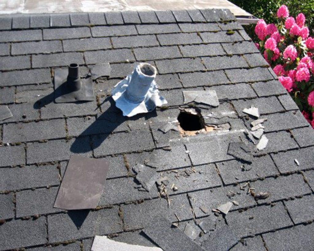 Roof Repair 1 Shingle Roof Repair