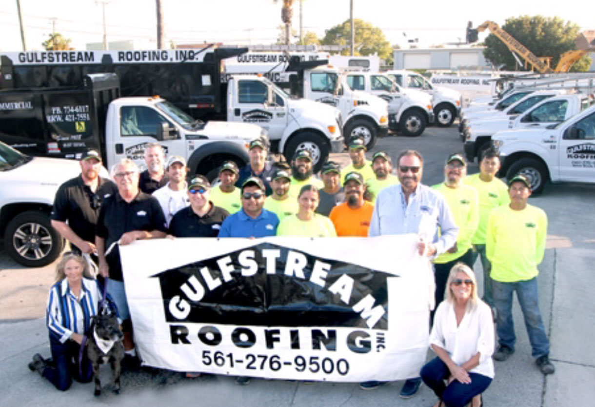 Gulfstream Roofing group photo